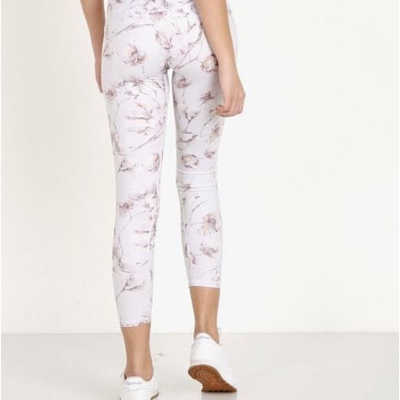 Varley Biona‎ Tight Purple Floral Leggings Sz Medium - Picture 4 of 10